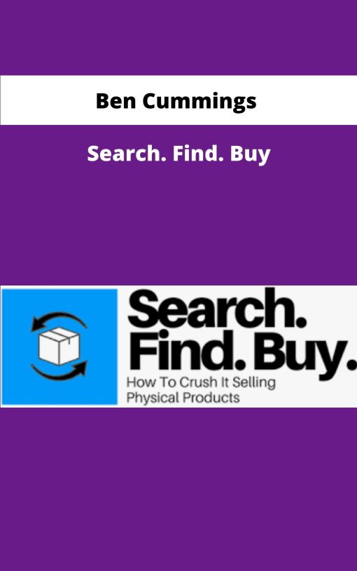 Ben Cummings Search Find Buy