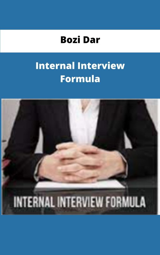 Bozi Dar Internal Interview Formula