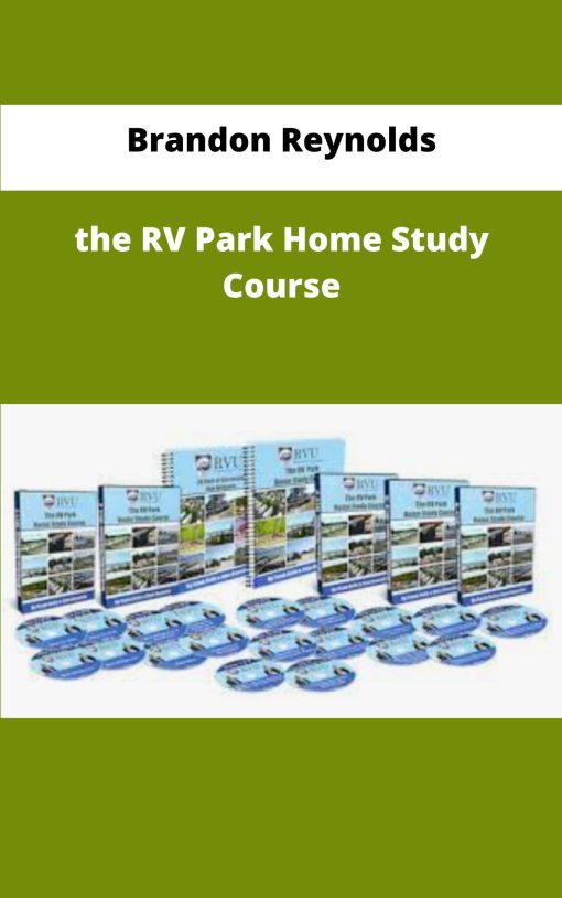 Brandon Reynolds the RV Park Home Study Course