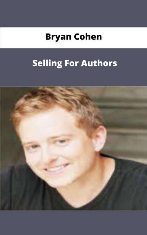 Bryan Cohen Selling For Authors