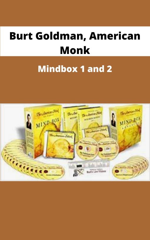Burt Goldman American Monk Mindbox and
