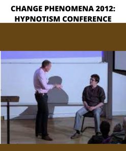 CHANGE PHENOMENA HYPNOTISM CONFERENCE