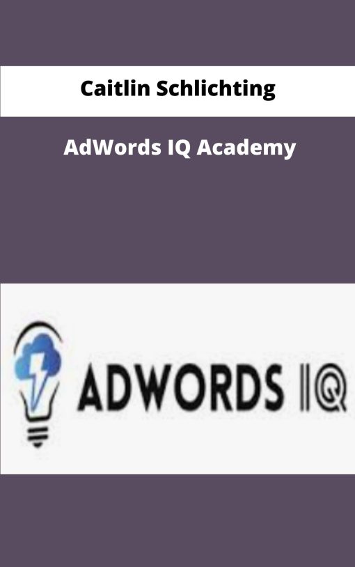 Caitlin Schlichting AdWords IQ Academy