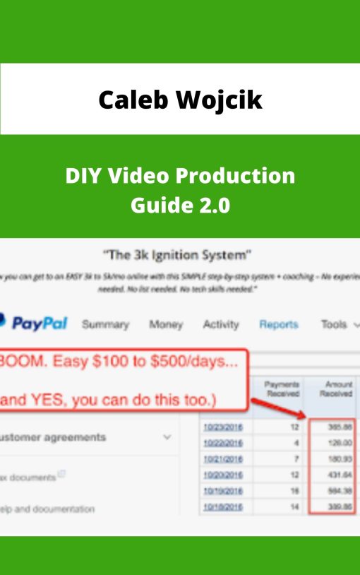 Caleb Wojcik DIY Video Production Guide