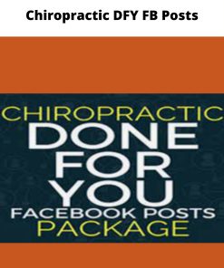 Chiropractic DFY FB Posts