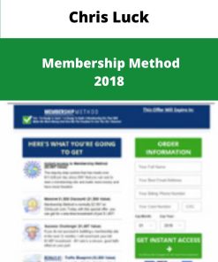 Chris Luck Membership Method