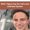 Chris Winters – 2016 7 Figure Pay Per Call Local Lead Gen System | Available Now !