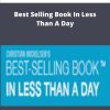 Christian Mickelsen Best Selling Book In Less Than A Day