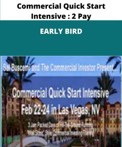 Commercial Quick Start Intensive Pay EARLY BIRD