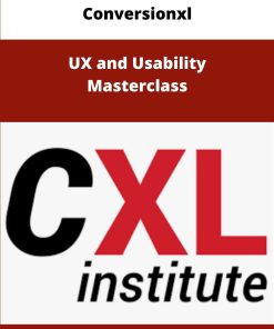 Conversionxl UX and Usability Masterclass