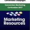 Convertedu Leadpages Conversion Marketing Certication