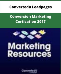 Convertedu Leadpages Conversion Marketing Certication