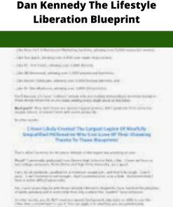 Dan Kennedy The Lifestyle Liberation Blueprint