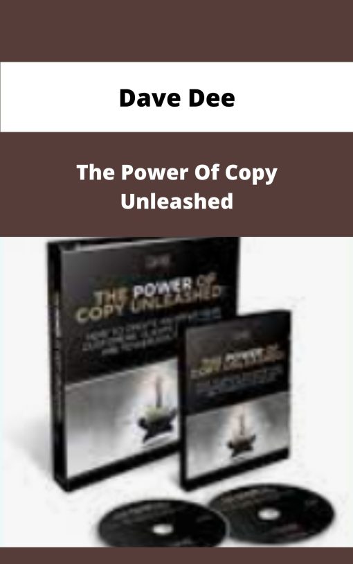 Dave Dee The Power Of Copy Unleashed