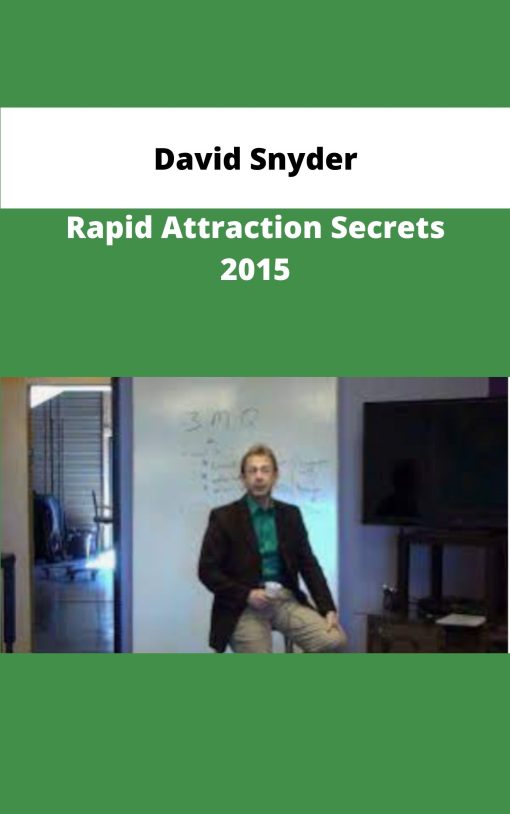 David Snyder Rapid Attraction Secrets