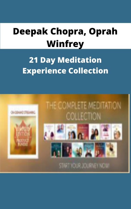 Deepak Chopra Oprah Winfrey Day Meditation Experience Collection