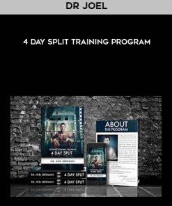 Dr Joel – 4 Day Split Training Program | Available Now !