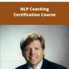 Dr William Horton NLP Coaching Certification Course
