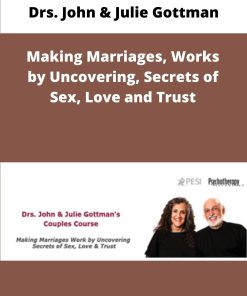 Drs John Julie Gottman Making Marriages Works by Uncovering Secrets of Sex Love and Trust
