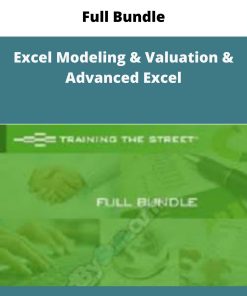 Full Bundle Excel Modeling Valuation Advanced Excel