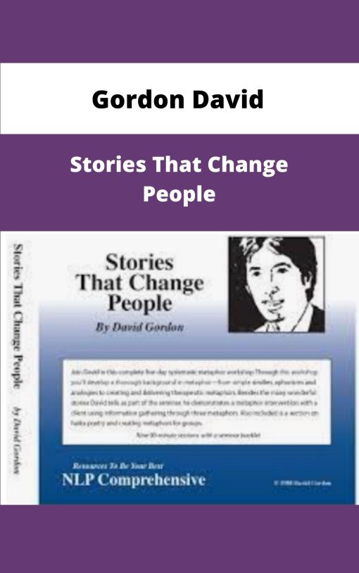 Gordon David Stories That Change People