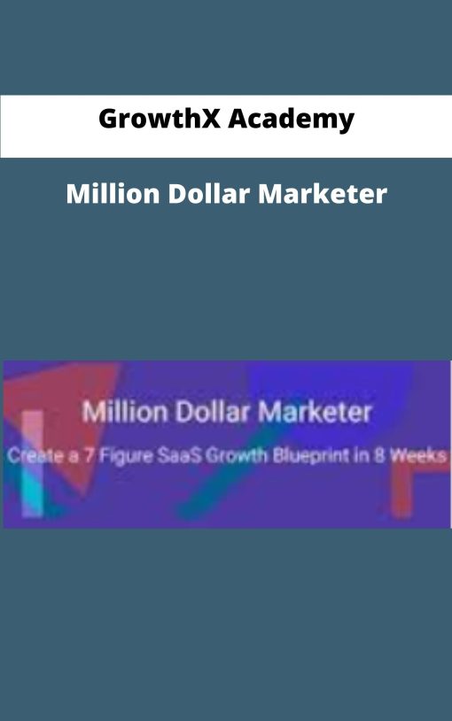 GrowthX Academy Million Dollar Marketer