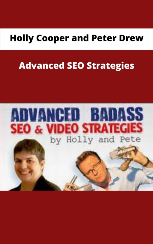 Holly Cooper and Peter Drew Advanced SEO Strategies