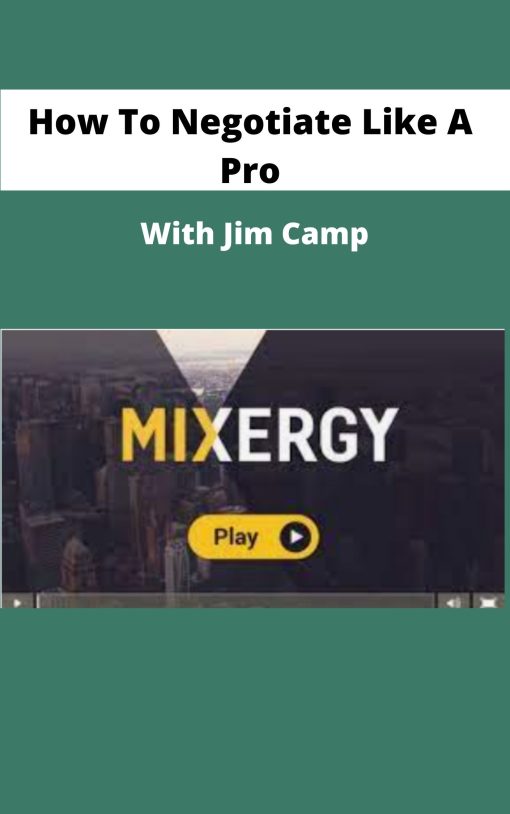 How To Negotiate Like A Pro With Jim Camp