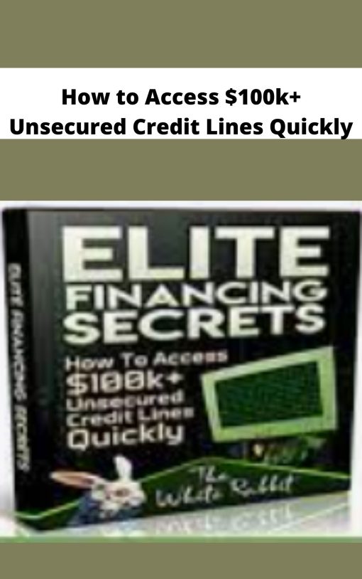 How to Access k Unsecured Credit Lines Quickly
