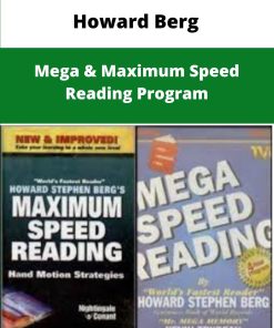 Howard Berg Mega Maximum Speed Reading Program