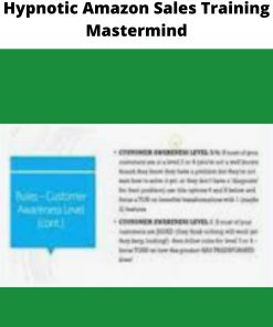 Hypnotic Amazon Sales Training Mastermind