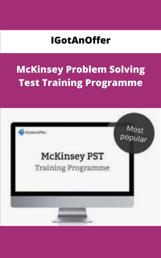 mckinsey problem solving test training