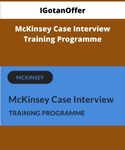 IGotanOffer McKinsey Case Interview Training Programme