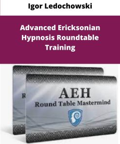 Igor Ledochowski Advanced Ericksonian Hypnosis Roundtable Training