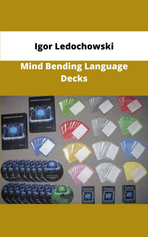 Igor Ledochowski Mind Bending Language Decks