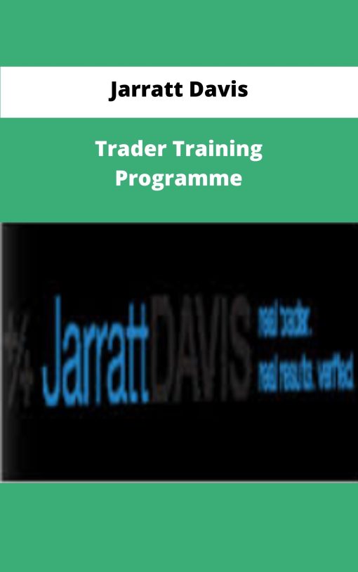 Jarratt Davis Trader Training Programme