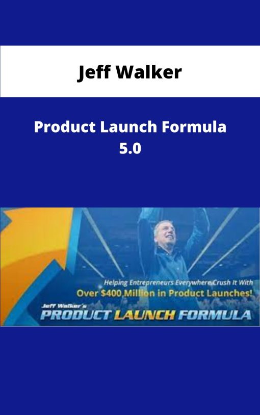 Jeff Walker Product Launch Formula