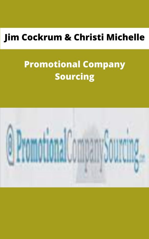 Jim Cockrum Christi Michelle Promotional Company Sourcing