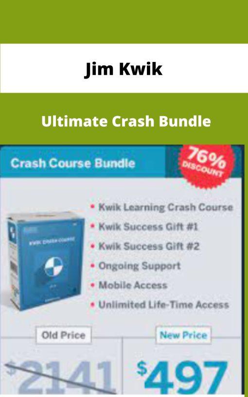 Jim Kwik Ultimate Crash Bundle