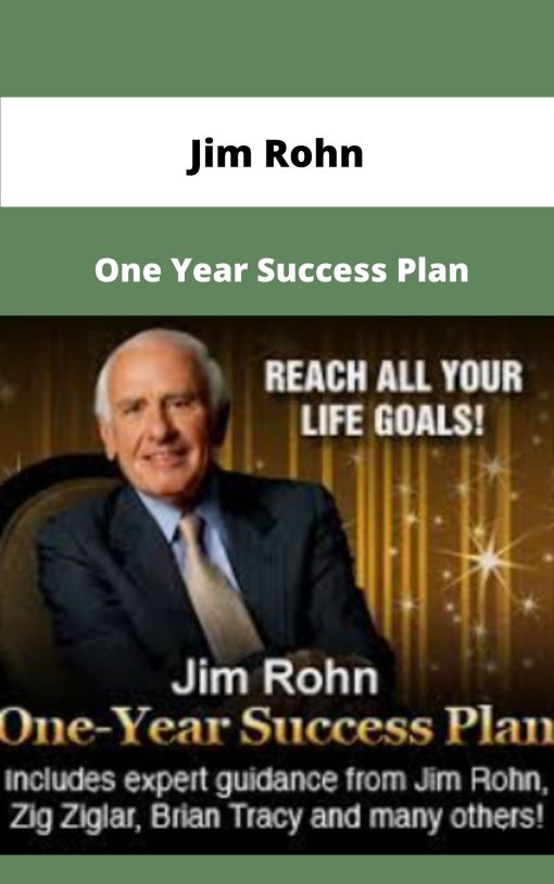 Jim Rohn One Year Success Plan