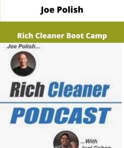 Joe Polish Rich Cleaner Boot Camp