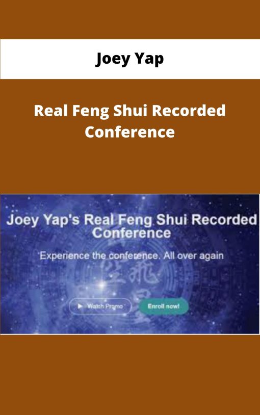 Joey Yap Real Feng Shui Recorded Conference