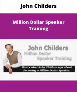 John Childers Million Dollar Speaker Training