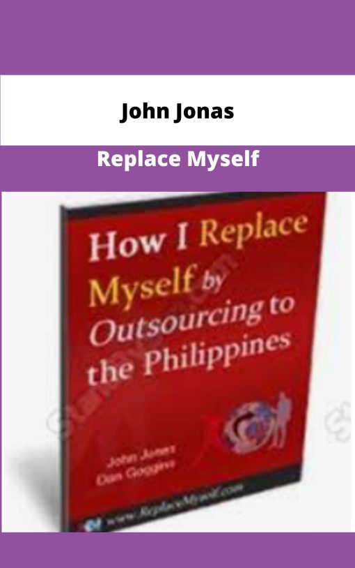 John Jonas Replace Myself