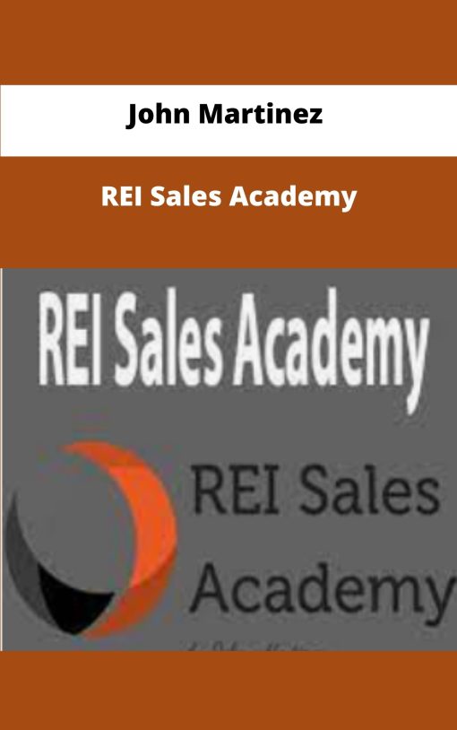 John Martinez REI Sales Academy