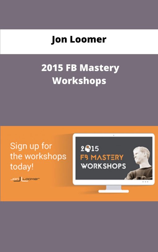 Jon Loomer FB Mastery Workshops