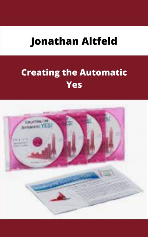 Jonathan Altfeld Creating the Automatic Yes