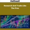 Lex Van Dam And James Helliwell Research And Trade Like The Pros