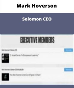 Mark Hoverson Solomon CEO