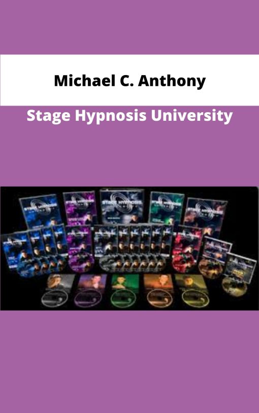 Michael C Anthony Stage Hypnosis University